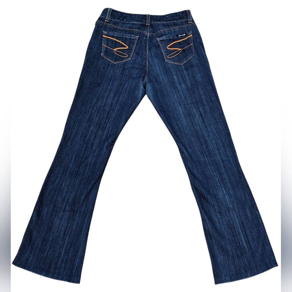 Seven7 Studio Mid-Rise Women's Sexy Flare Jeans, Size 4, Like New! - Picture 2 of 7